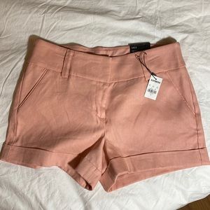 Express brand midi low rise shorts size 4
